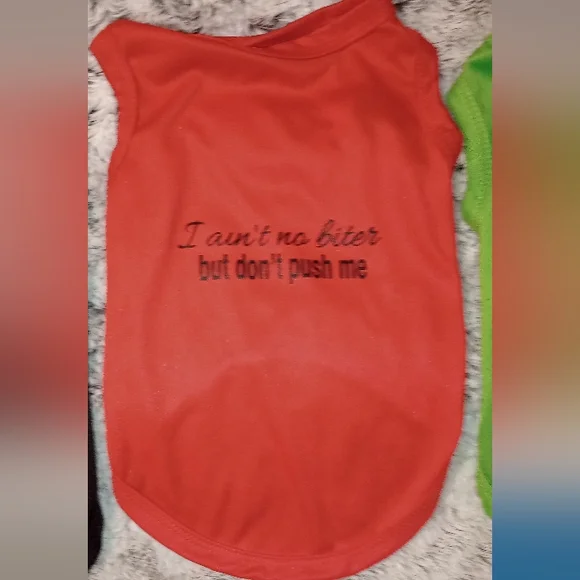 Never Worn Brand New Small Dog Printed T-shirts (5) - Picture 4 of 8